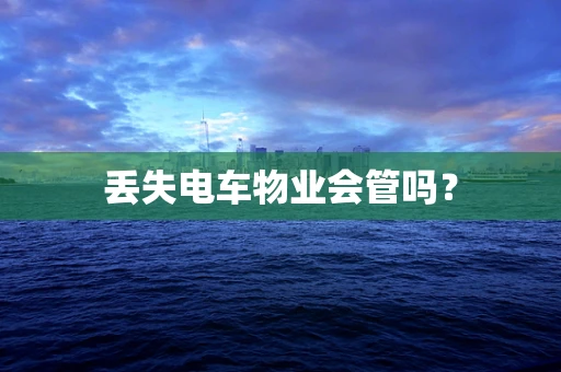 丢失电车物业会管吗？