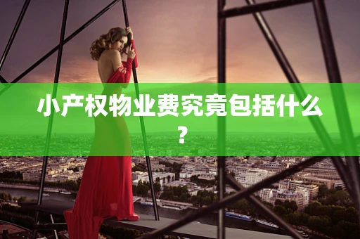 小产权物业费究竟包括什么？