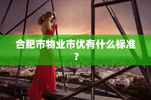 合肥市物业市优有什么标准？