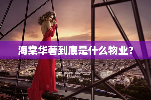 海棠华著到底是什么物业？