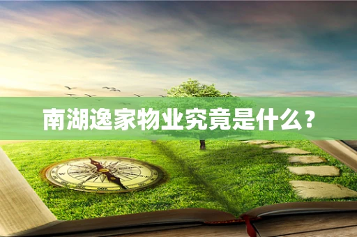 南湖逸家物业究竟是什么？