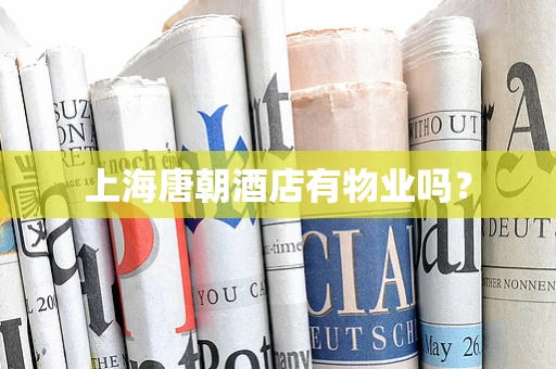 上海唐朝酒店有物业吗？