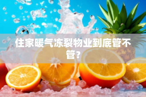 住家暖气冻裂物业到底管不管？
