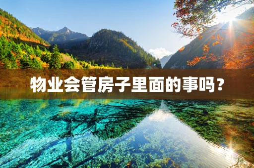 物业会管房子里面的事吗？