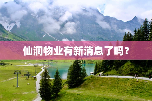 仙洞物业有新消息了吗？
