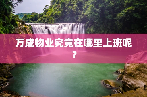 万成物业究竟在哪里上班呢？