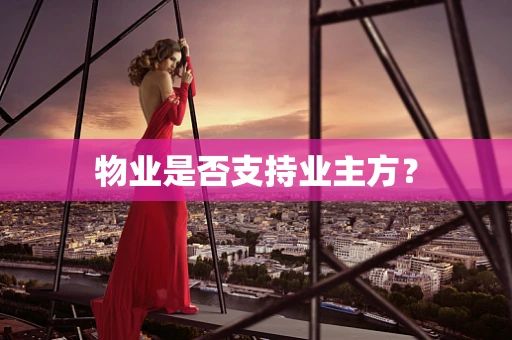 物业是否支持业主方？