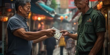 摆摊给物业钱，合理吗？