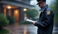 下雨天物业保安究竟该做什么？