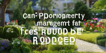 物业管理费能减免吗？