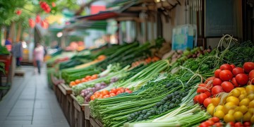 上海小区物业卖菜会收费吗？