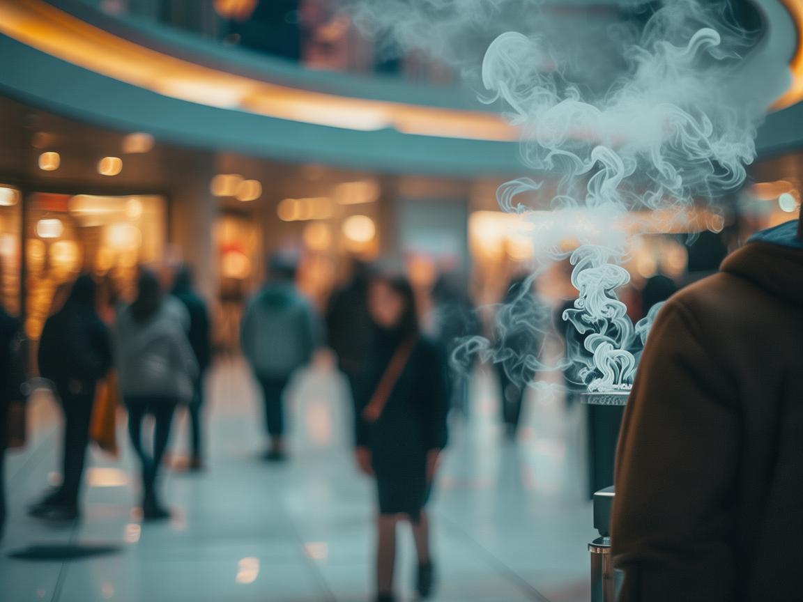 商场抽烟物业有权罚款吗？